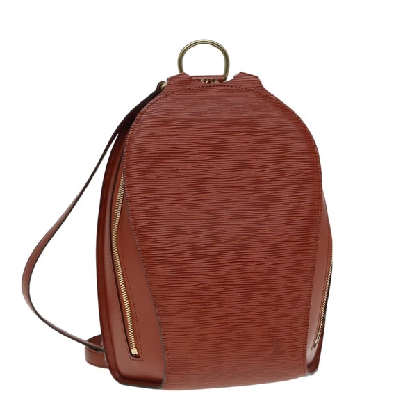 LOUIS VUITTON Epi Mabillon Backpack Brown M52233 LV Auth yk14439 - Picture 1 of 16